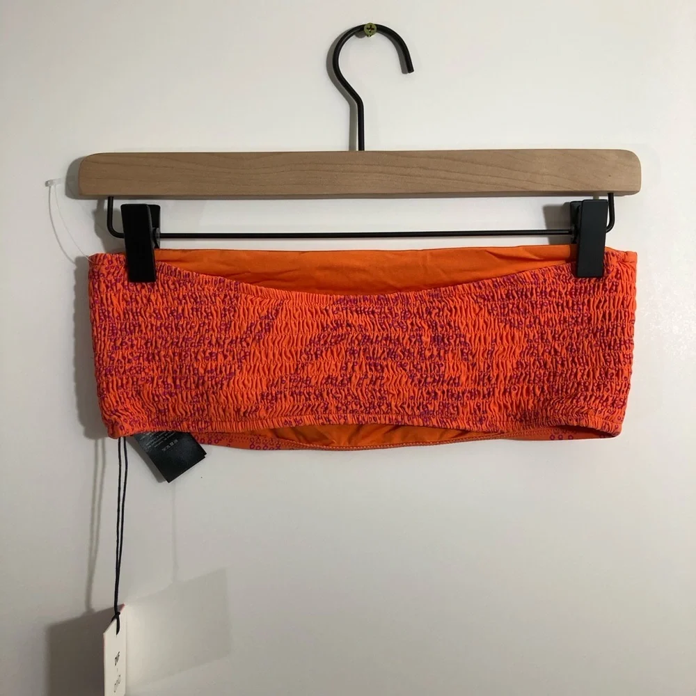 NWT DVF x Onia Swim Sunset Jo Bandeau Top L - Picture 4 of 8